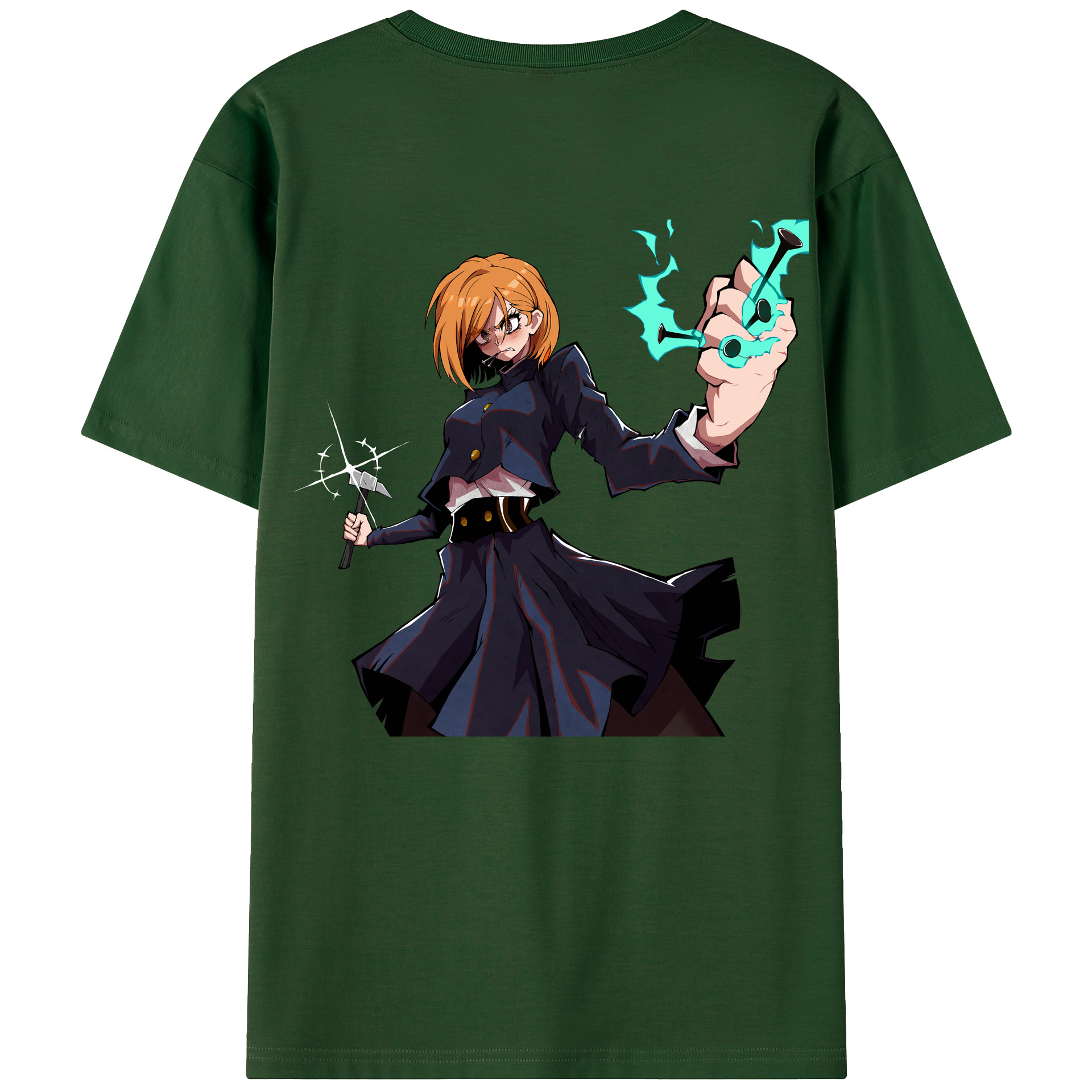 （画像用） 呪術廻戦 Jujutsu Kaisen 綿100％半袖Tシャツ（背面プリント）